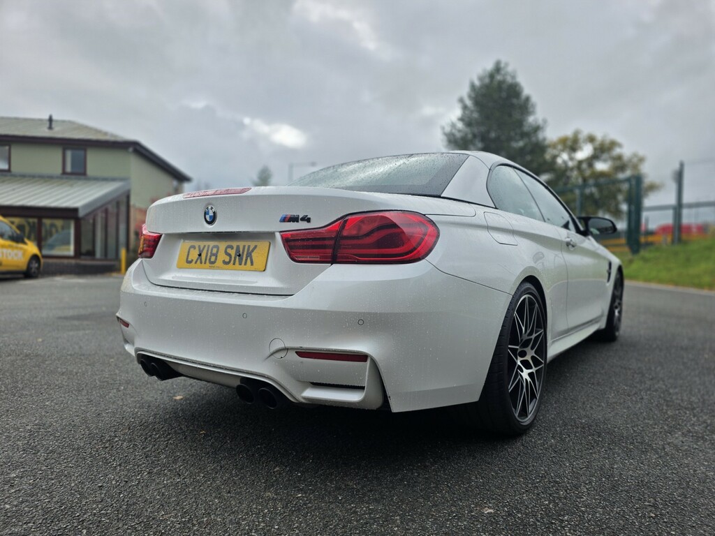 BMW M4 Convertible 3.0 M4 Convertible Competition Package CX18SNK White #4