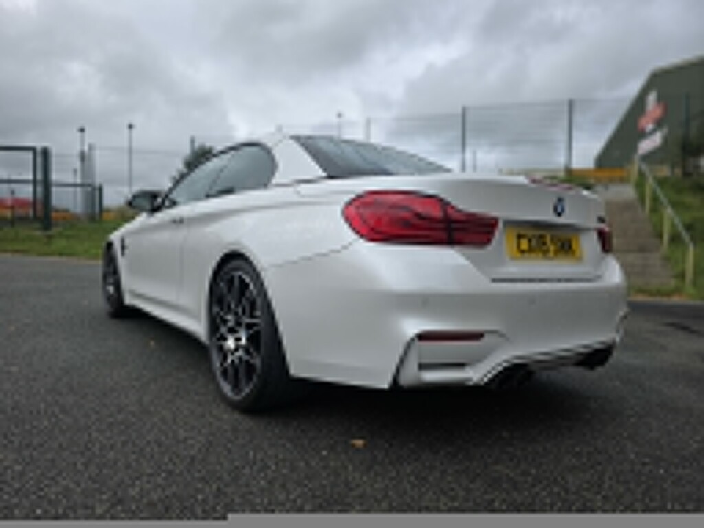 BMW M4 Convertible 3.0 M4 Convertible Competition Package CX18SNK White #3
