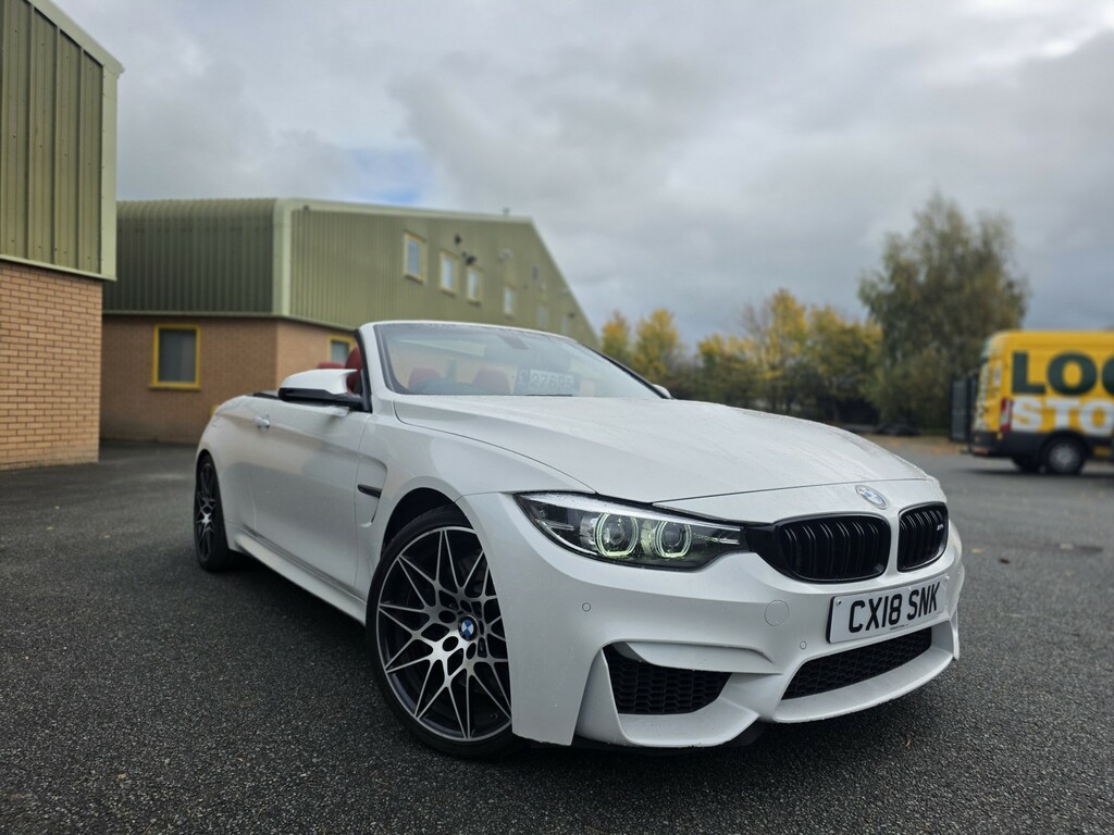 BMW M4 Convertible 3.0 M4 Convertible Competition Package CX18SNK White #5