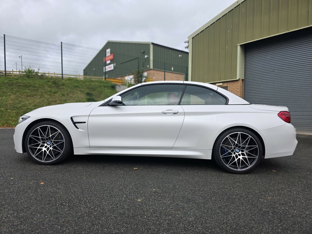BMW M4 Convertible 3.0 M4 Convertible Competition Package CX18SNK White #2