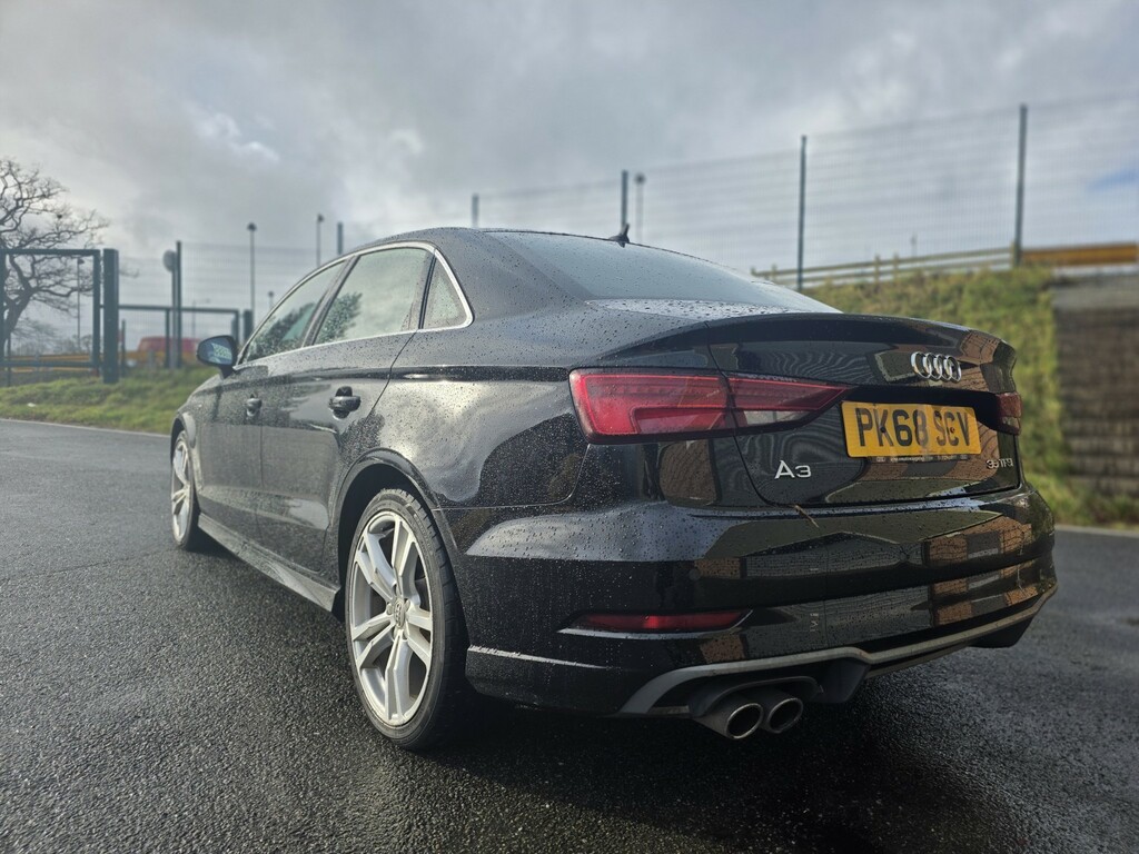 Audi A3 Saloon 1.5 Tfsi Cod 35 S Line 2018 PK68SCV Black #5