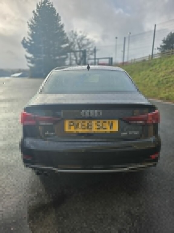 Audi A3 Saloon 1.5 Tfsi Cod 35 S Line 2018 PK68SCV Black #6