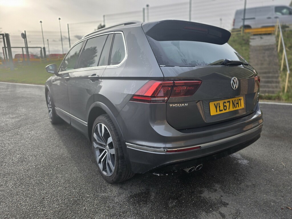 Volkswagen Tiguan Suv 2.0 Tdi R-line 2017 YL67NHT Grey #6