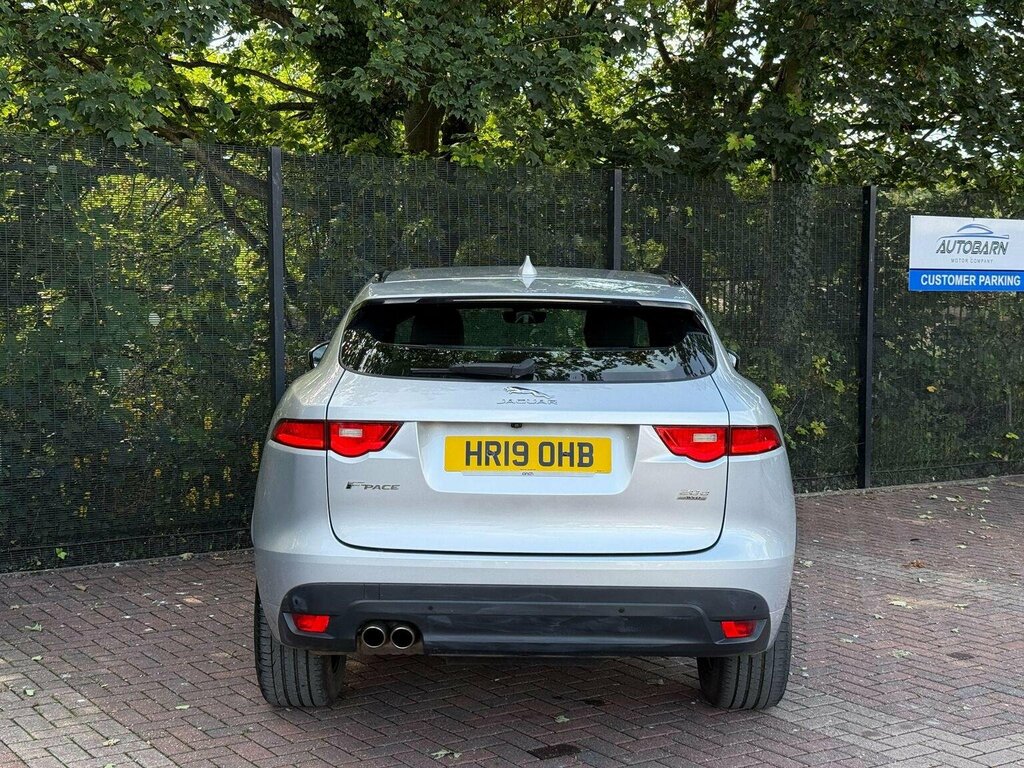 Jaguar F-Pace Suv 2.0 D180 R-sport Awd Euro 6 Ss 20 HR19OHB Silver #6