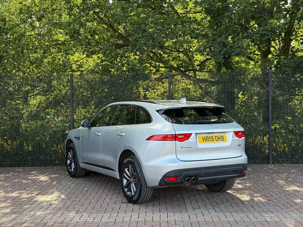 Jaguar F-Pace Suv 2.0 D180 R-sport Awd Euro 6 Ss 20 HR19OHB Silver #5