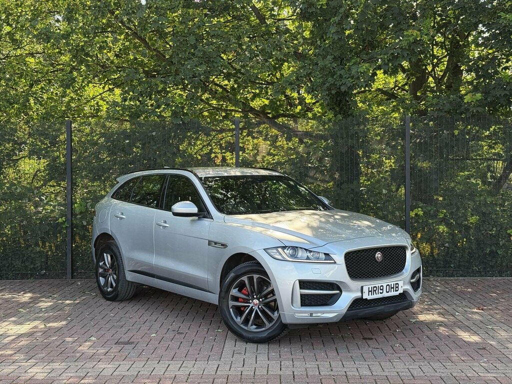 Jaguar F-Pace Suv 2.0 D180 R-sport Awd Euro 6 Ss 20 Silver