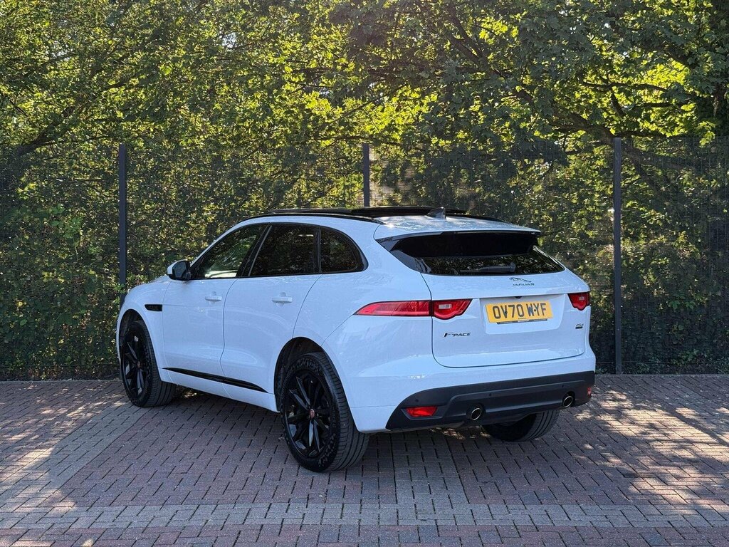 Jaguar F-Pace Suv 2.0 D240 Chequered Flag Awd Euro 6 Ss OV70WYF White #5