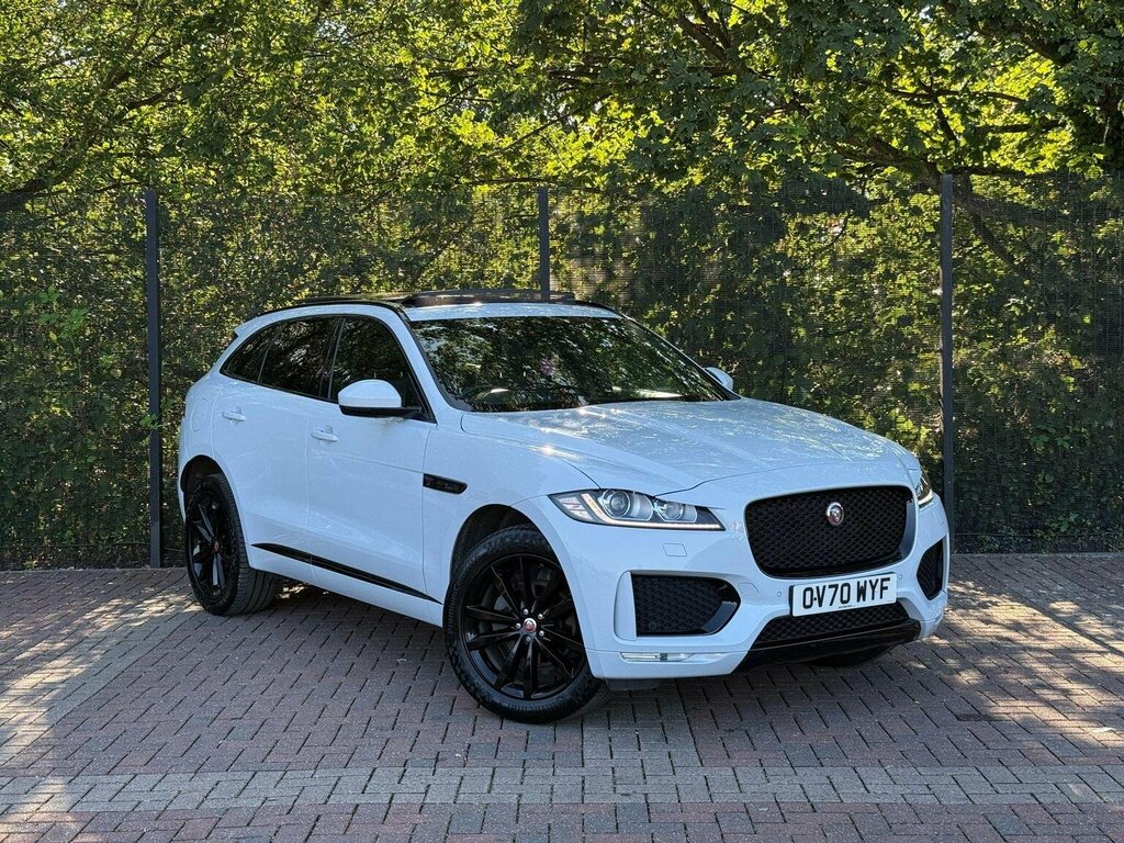 Jaguar F-Pace Suv 2.0 D240 Chequered Flag Awd Euro 6 Ss White