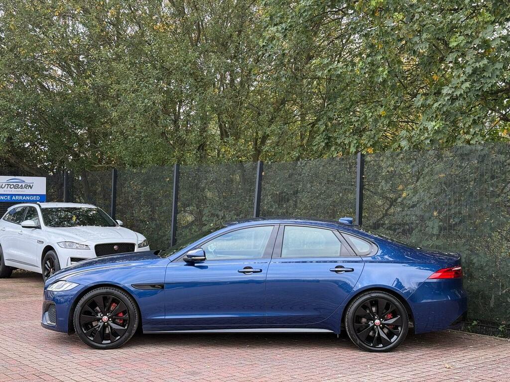 Jaguar XF Saloon 2.0 D200 Mhev R-dynamic S Euro 6 Ss PJ21BUE Blue #4