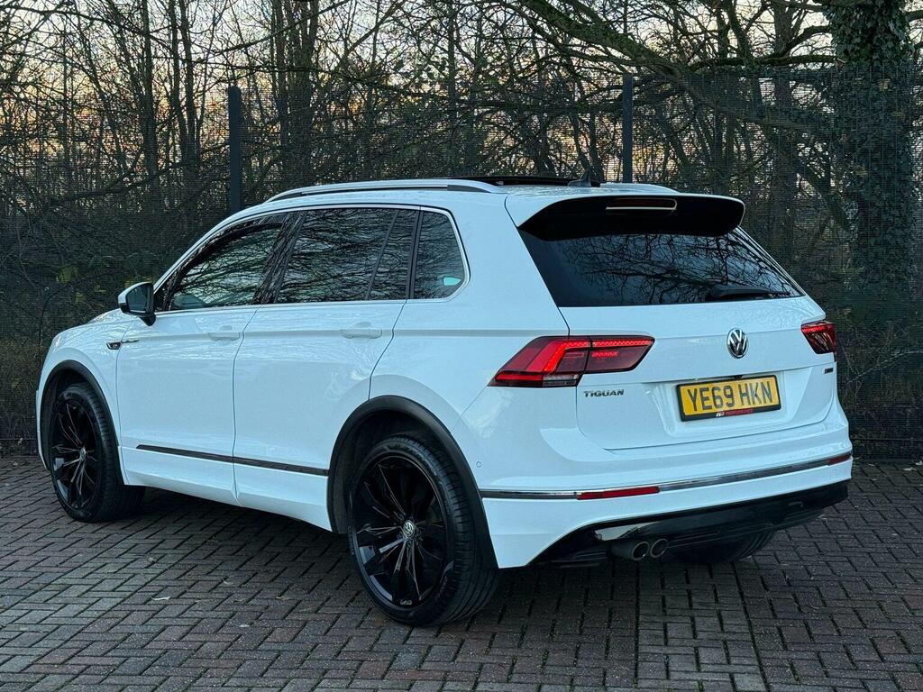 Volkswagen Tiguan Suv 2.0 Tdi R-line Tech Dsg 4Motion Euro 6 Ss 5 YE69HKN White #5