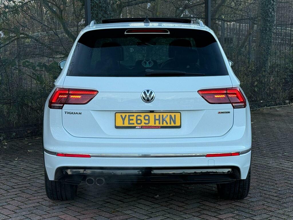Volkswagen Tiguan Suv 2.0 Tdi R-line Tech Dsg 4Motion Euro 6 Ss 5 YE69HKN White #6