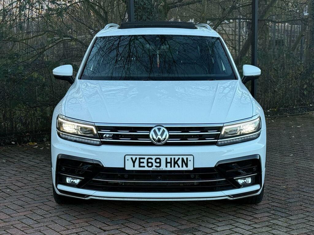Volkswagen Tiguan Suv 2.0 Tdi R-line Tech Dsg 4Motion Euro 6 Ss 5 YE69HKN White #2