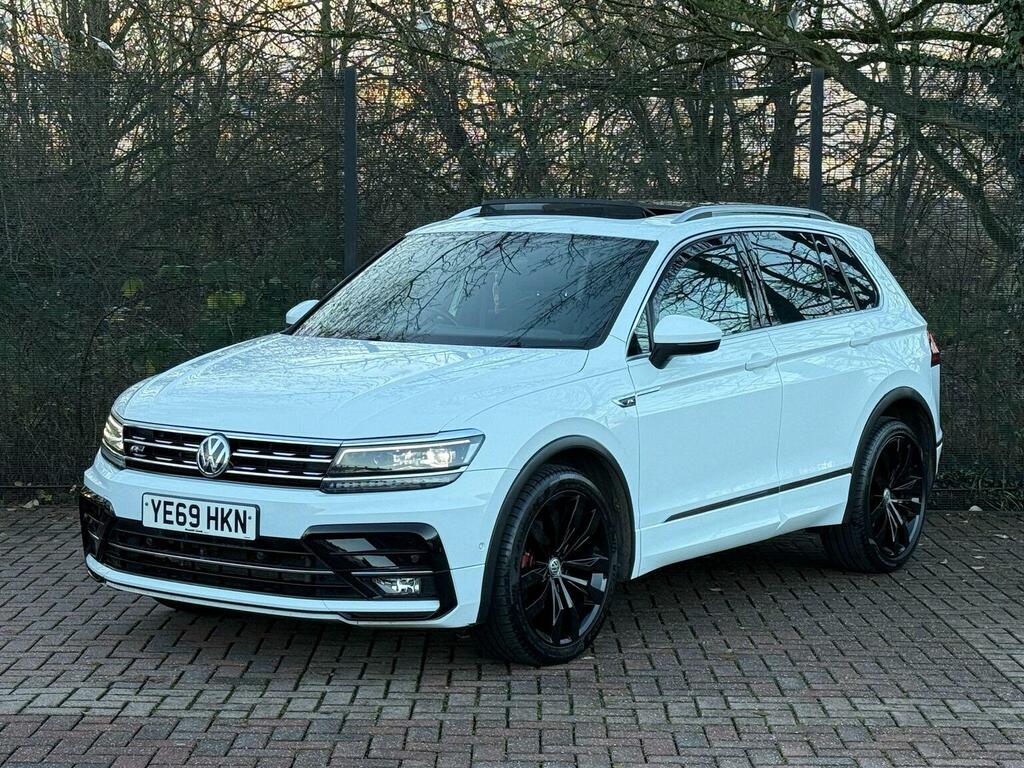 Volkswagen Tiguan Suv 2.0 Tdi R-line Tech Dsg 4Motion Euro 6 Ss 5 YE69HKN White #3