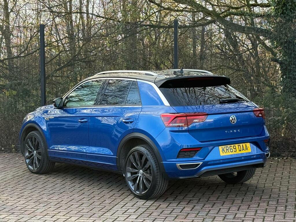 Volkswagen T-Roc Suv 1.5 Tsi Evo R-line Dsg Euro 6 Ss 2019 KR69DAA Blue #5
