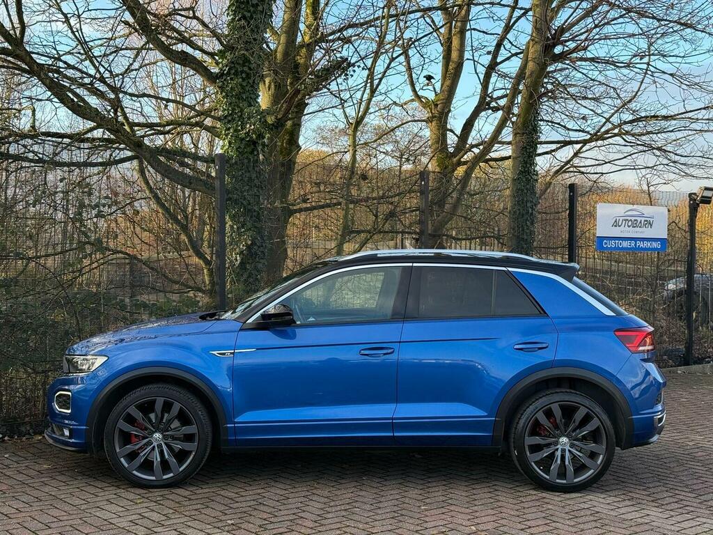 Volkswagen T-Roc Suv 1.5 Tsi Evo R-line Dsg Euro 6 Ss 2019 KR69DAA Blue #4