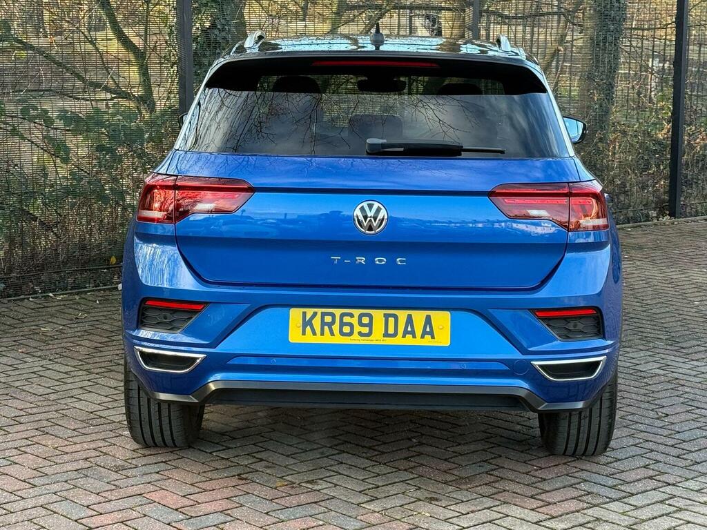 Volkswagen T-Roc Suv 1.5 Tsi Evo R-line Dsg Euro 6 Ss 2019 KR69DAA Blue #6