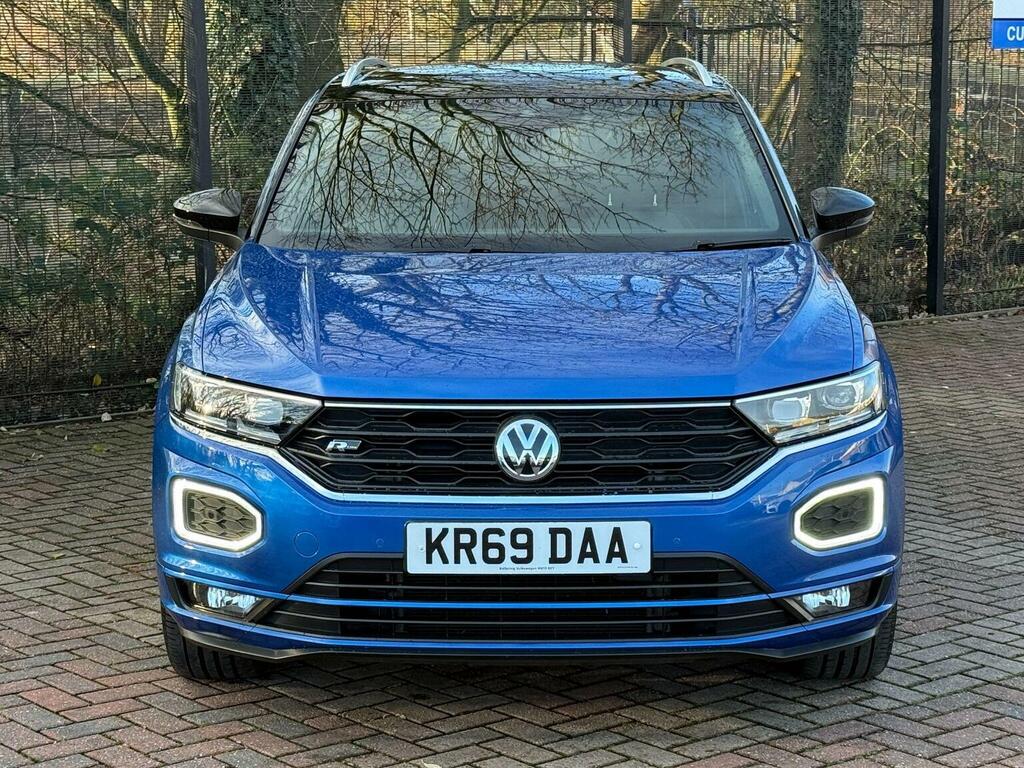 Volkswagen T-Roc Suv 1.5 Tsi Evo R-line Dsg Euro 6 Ss 2019 KR69DAA Blue #2