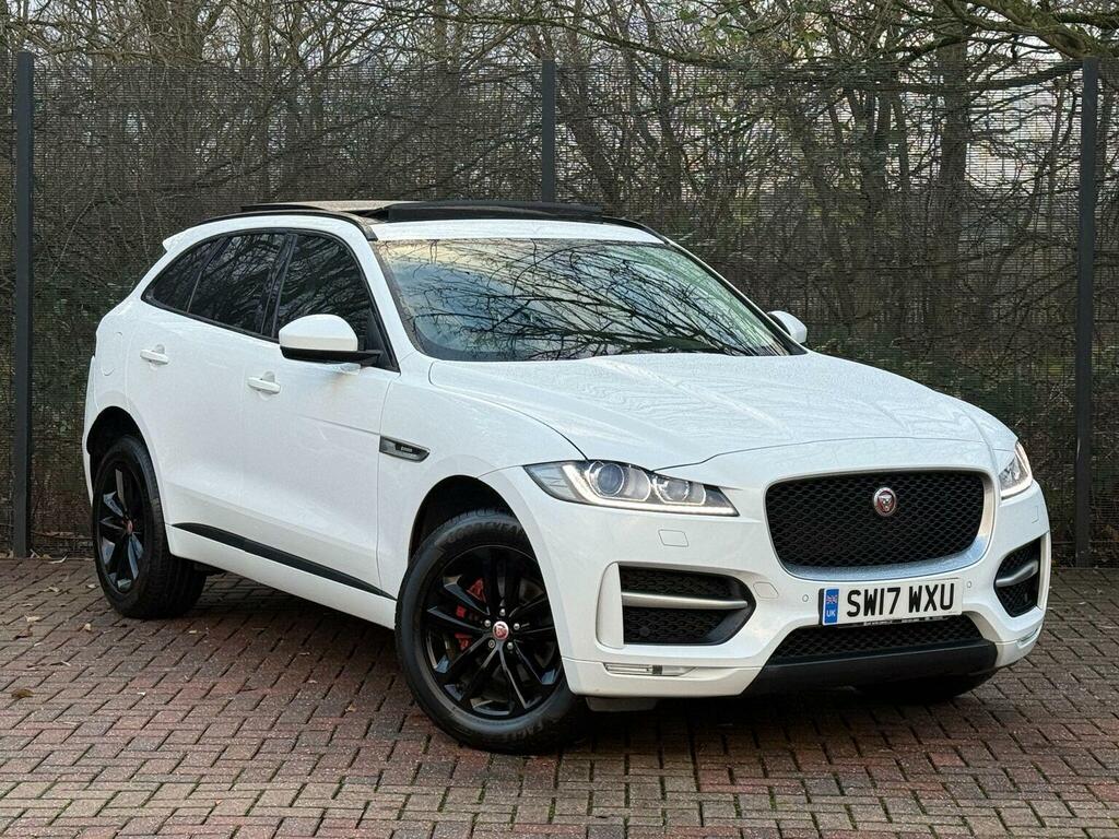 Jaguar F-Pace Suv 2.0 D180 R-sport Awd Euro 6 Ss 20 SW17WXU White
