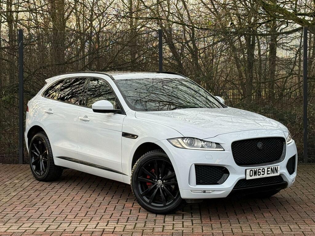 Jaguar F-Pace Suv 2.0 D180 Chequered Flag Awd Euro 6 Ss White
