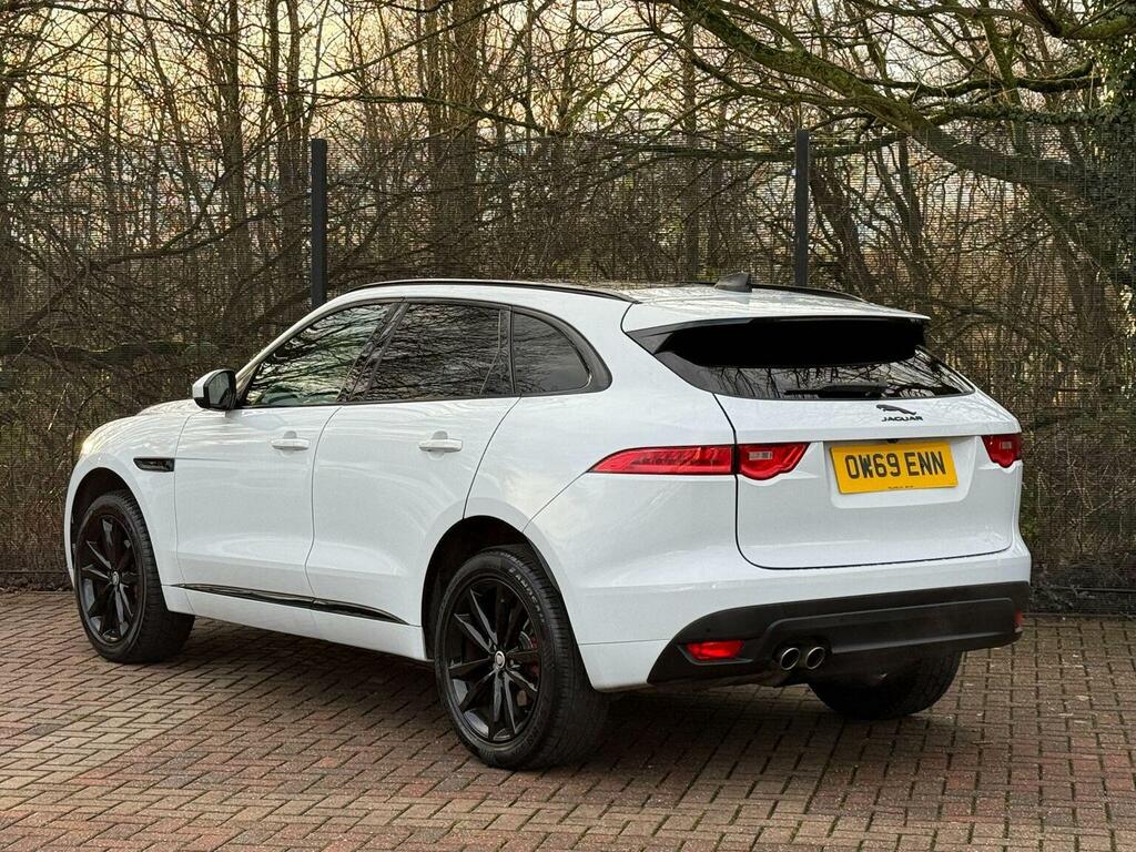 Jaguar F-Pace Suv 2.0 D180 Chequered Flag Awd Euro 6 Ss OW69ENN White #5