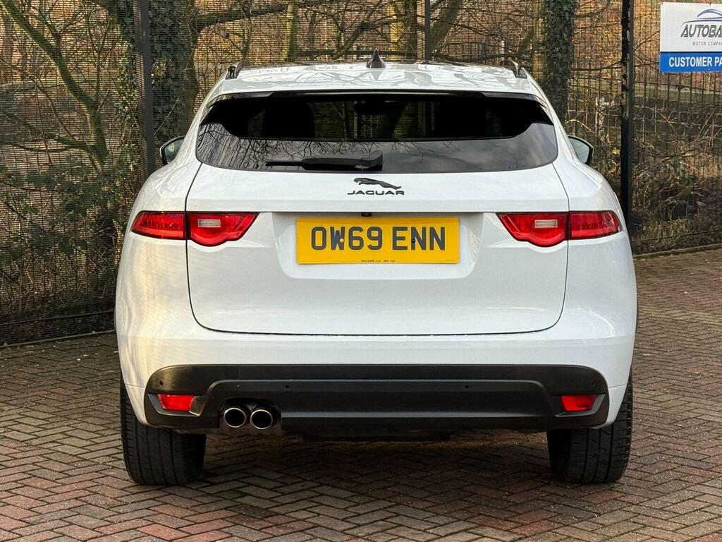 Jaguar F-Pace Suv 2.0 D180 Chequered Flag Awd Euro 6 Ss OW69ENN White #6