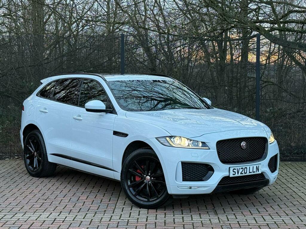 Jaguar F-Pace Suv 2.0 D180 Chequered Flag Awd Euro 6 Ss White