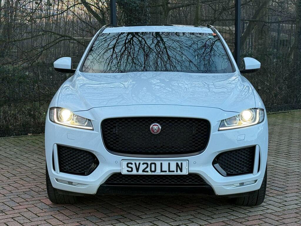 Jaguar F-Pace Suv 2.0 D180 Chequered Flag Awd Euro 6 Ss SV20LLN White #2
