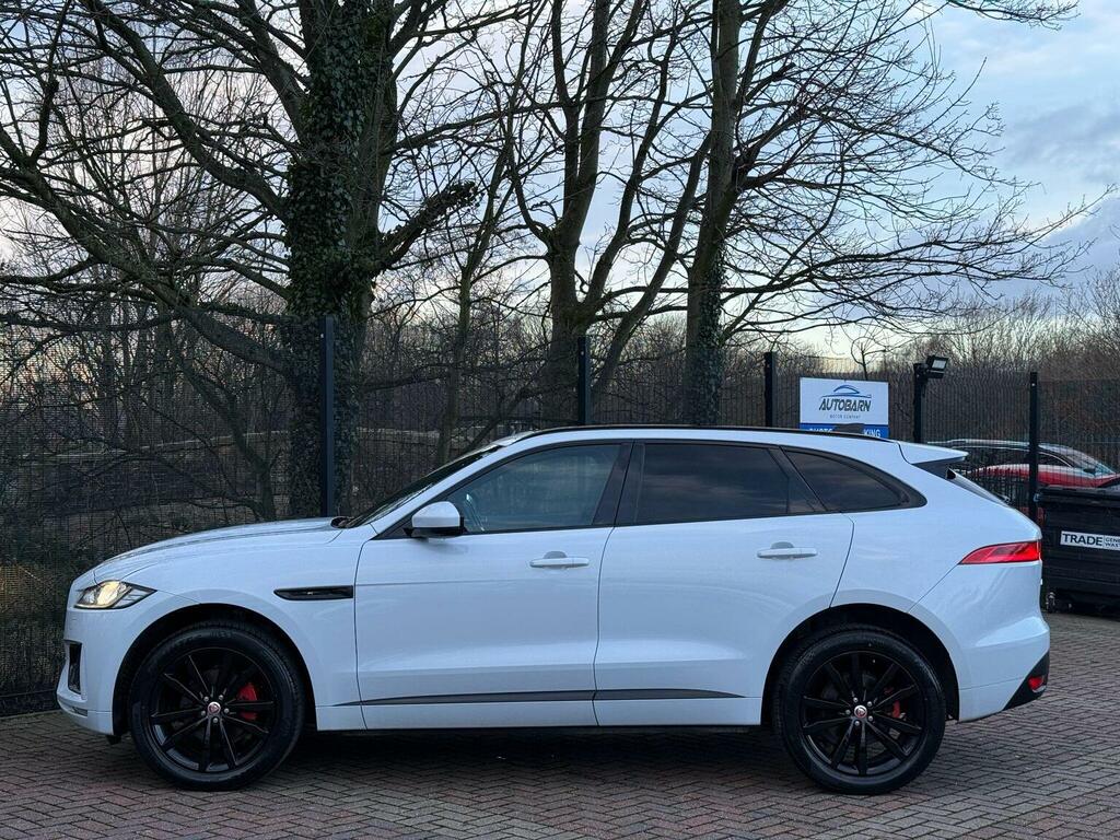 Jaguar F-Pace Suv 2.0 D180 Chequered Flag Awd Euro 6 Ss SV20LLN White #4