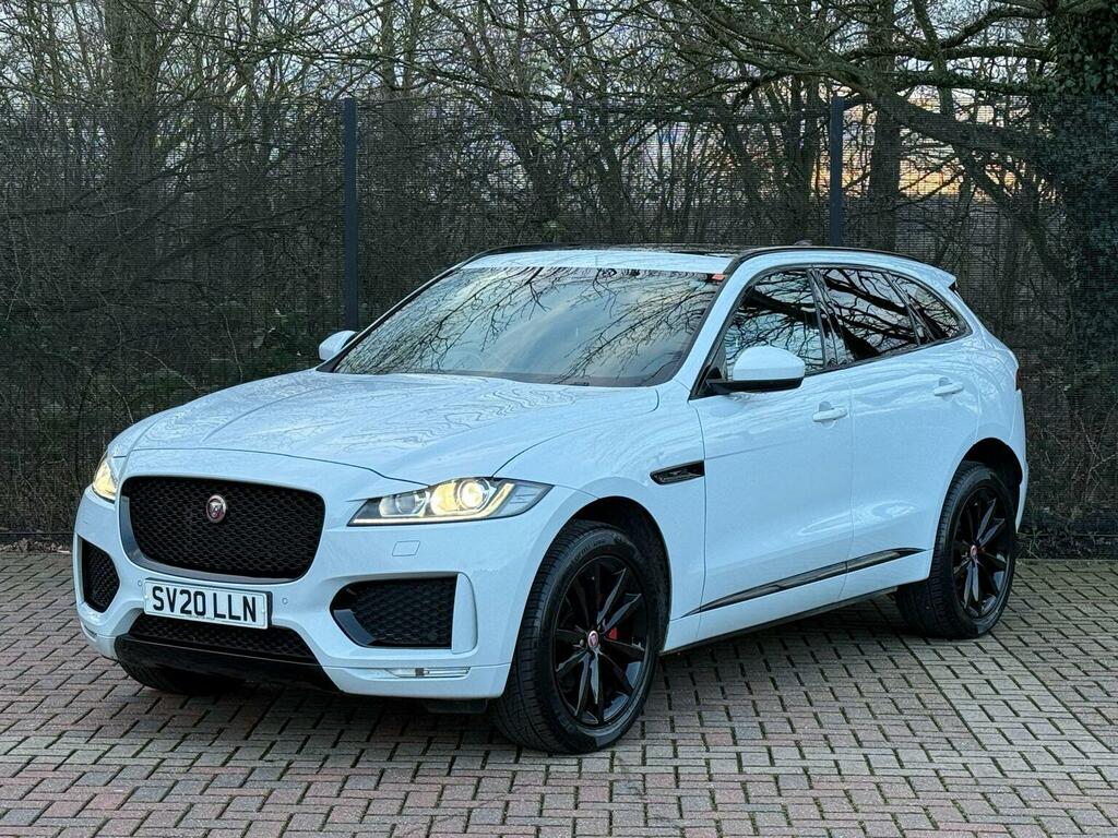 Jaguar F-Pace Suv 2.0 D180 Chequered Flag Awd Euro 6 Ss SV20LLN White #3