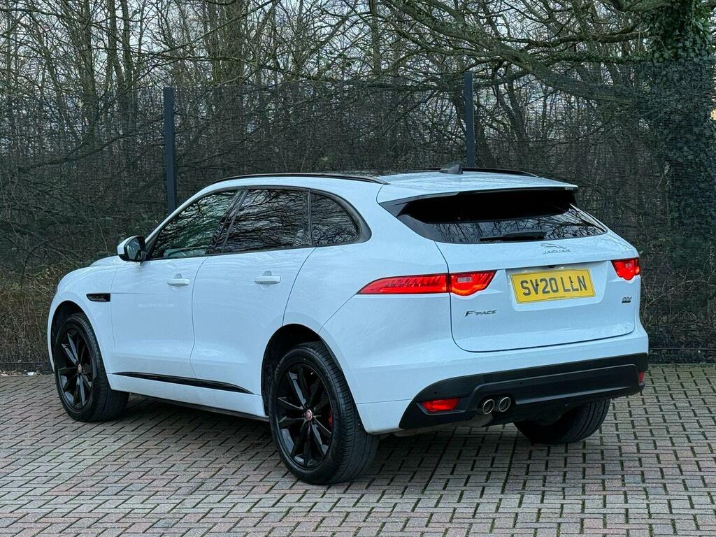 Jaguar F-Pace Suv 2.0 D180 Chequered Flag Awd Euro 6 Ss SV20LLN White #5