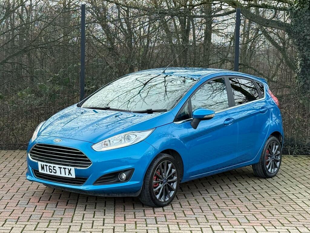 Ford Fiesta Hatchback 1.0T Ecoboost Titanium X Powershift Euro MT65TTX Blue #3