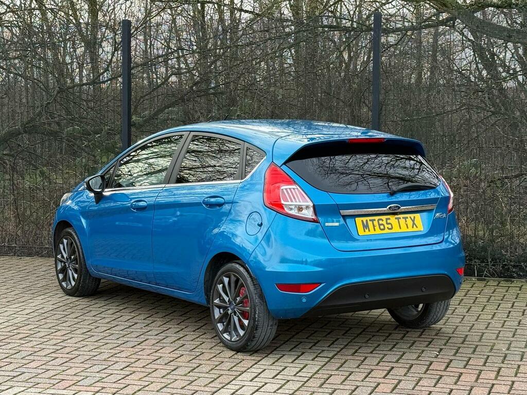 Ford Fiesta Hatchback 1.0T Ecoboost Titanium X Powershift Euro MT65TTX Blue #5