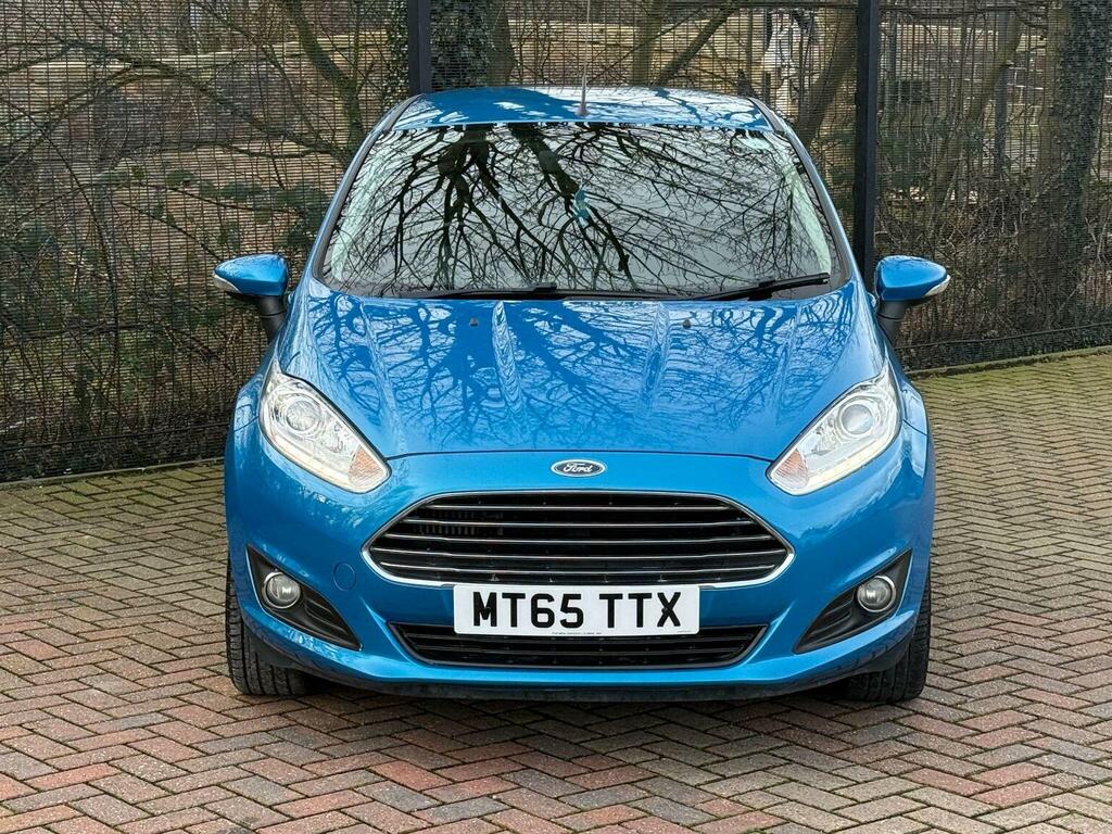 Ford Fiesta Hatchback 1.0T Ecoboost Titanium X Powershift Euro MT65TTX Blue #2