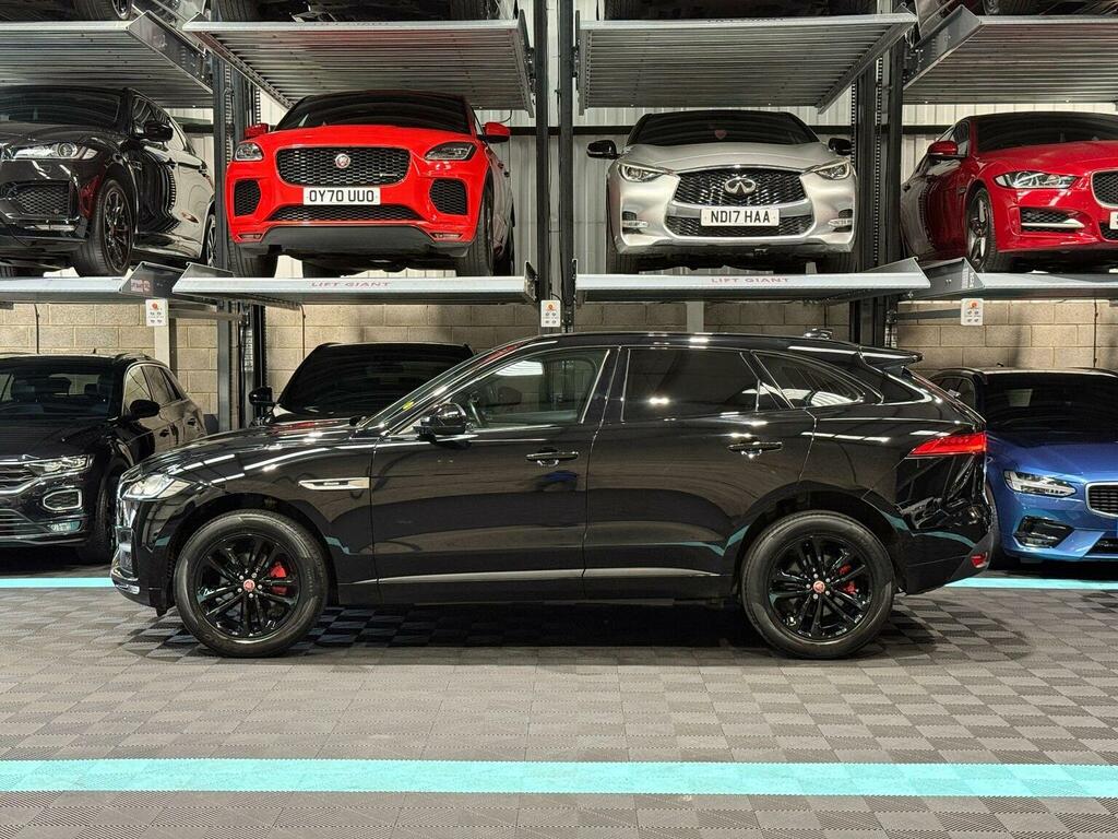 Jaguar F-Pace Suv 2.0 D180 R-sport Awd Euro 6 Ss 20 HD18EWT Black #4