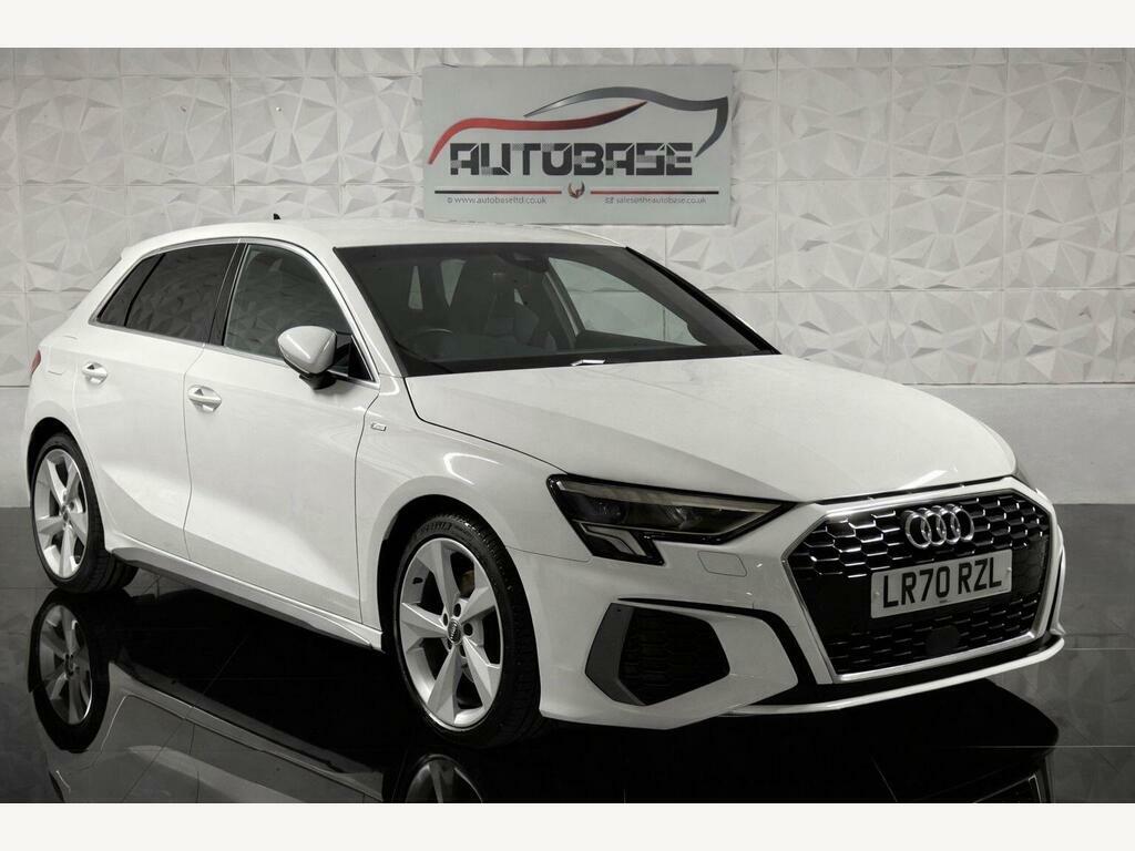 Audi A3 1.5 Tfsi 35 S Line Sportback Euro 6 Ss White