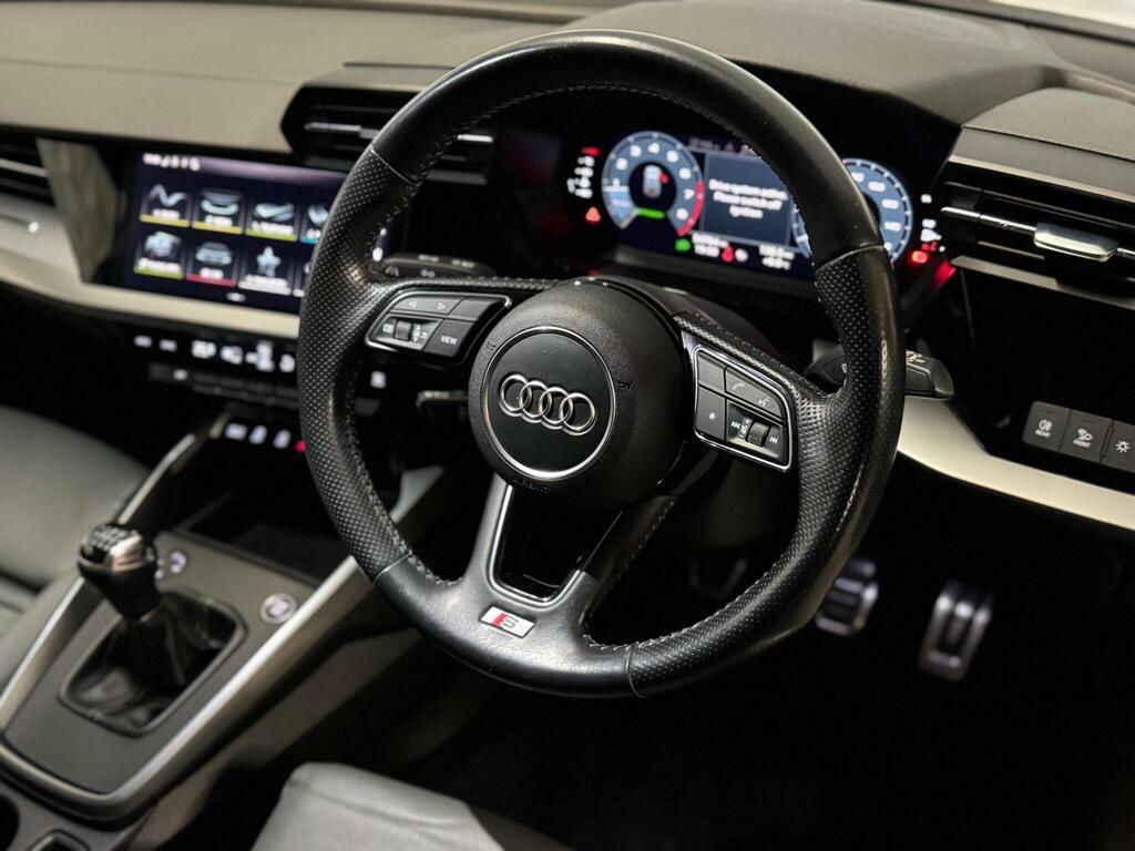 Audi A3 1.5 Tfsi 35 S Line Sportback Euro 6 Ss LR70RZL White #4