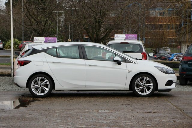 Vauxhall Astra 1.2 Sri 144 Bhp YK69DGN White #2