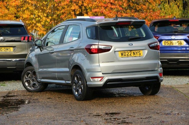 Ford Ecosport 1.0T Ecoboost Gpf St-line Suv Eu WD22NYS Silver #5