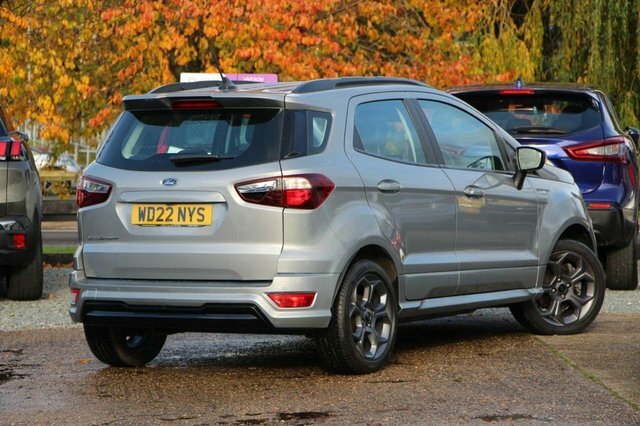 Ford Ecosport 1.0T Ecoboost Gpf St-line Suv Eu WD22NYS Silver #3
