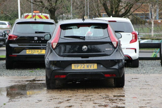 MG MG3 1.5 Vti-tech Exclusive Nav Hatchback Ma YP72WVT Black #4