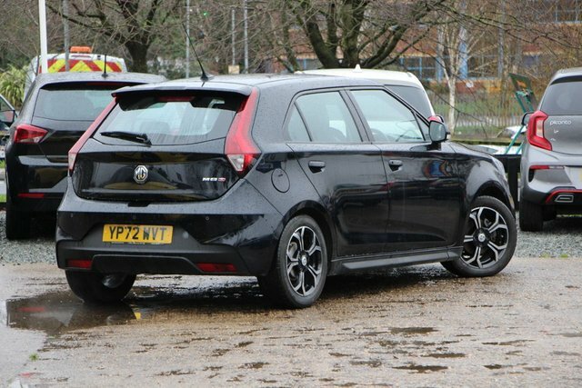 MG MG3 1.5 Vti-tech Exclusive Nav Hatchback Ma YP72WVT Black #3