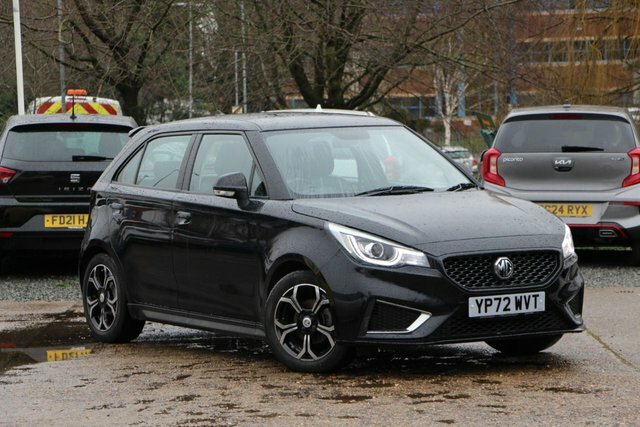 MG MG3 1.5 Vti-tech Exclusive Nav Hatchback Ma Black