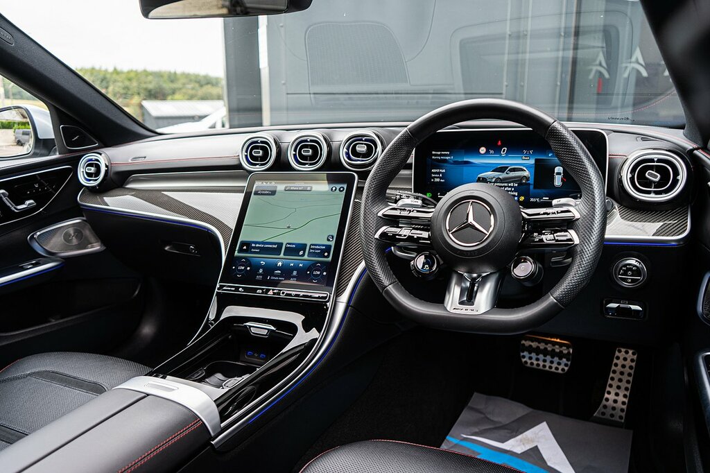 Mercedes-Benz C Class C43 Mhev Amg Silver #3