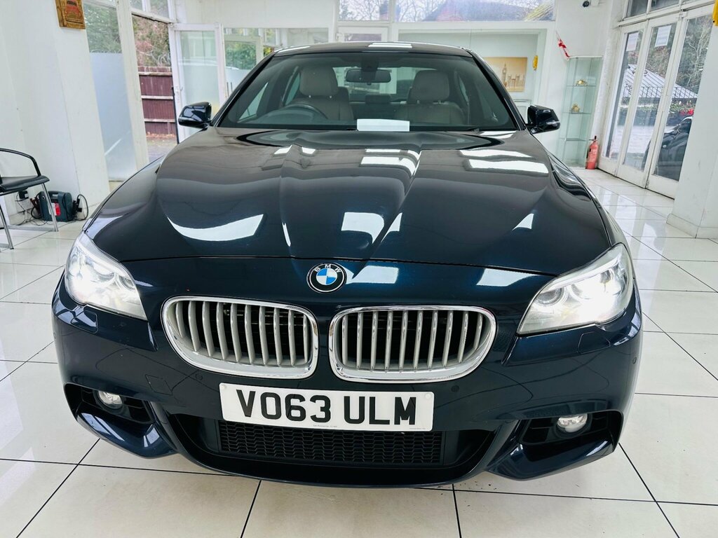 BMW 5 Series 3.0 535I Activehybrid 5 M Sport Euro 6 Ss Black #2