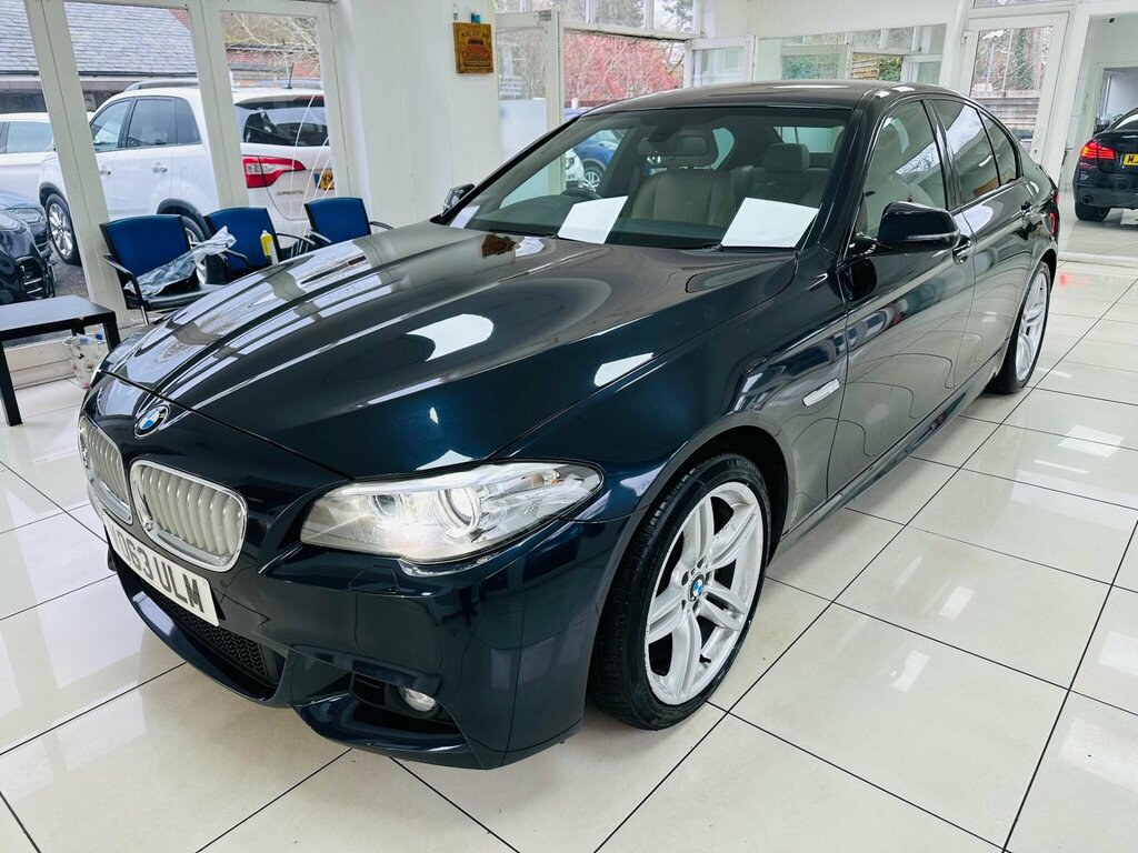 BMW 5 Series 3.0 535I Activehybrid 5 M Sport Euro 6 Ss Black #3