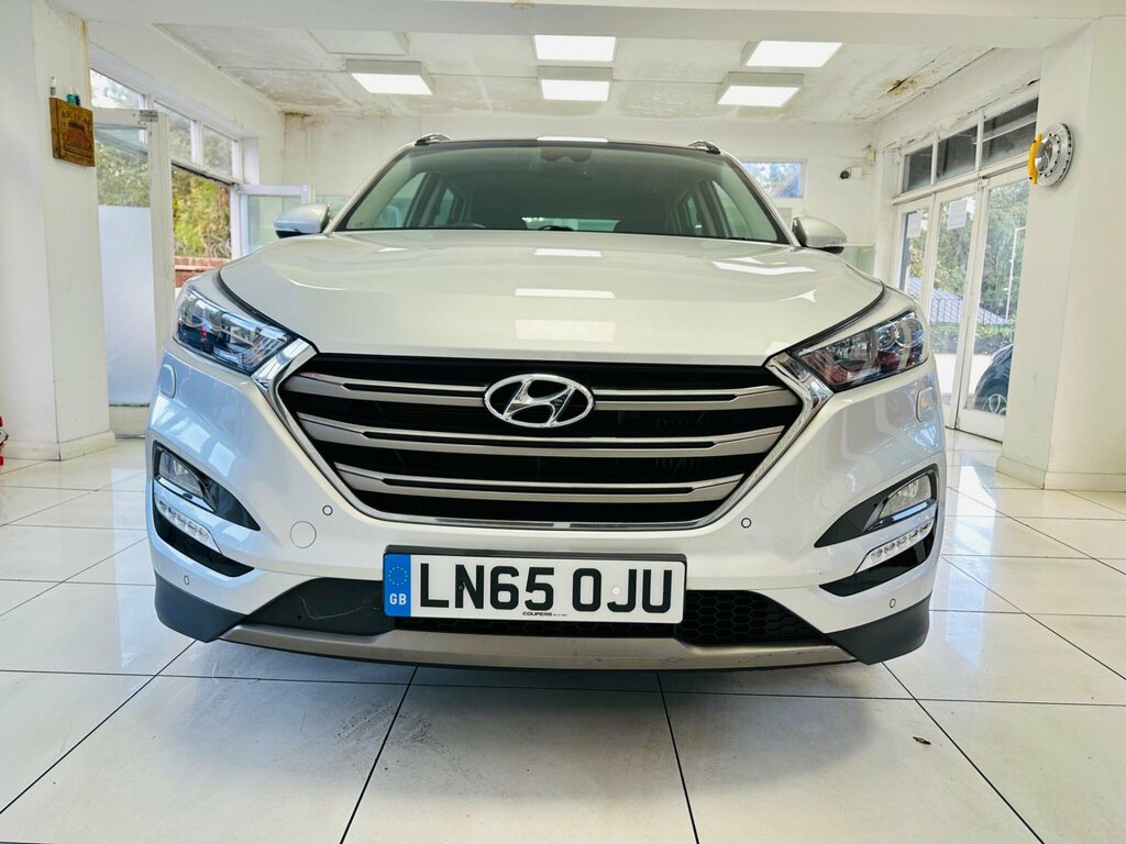 Hyundai Tucson 2.0 Crdi Premium Se 4Wd Euro 6 Silver #2