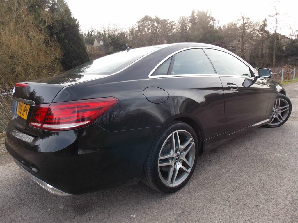 Mercedes-Benz E Class 3.0 E350d V6 Bluetec Amg Line Premium G-tronic KF15JPV Black #4