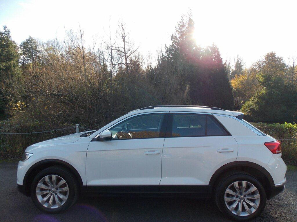 Volkswagen T-Roc 1.5 Tsi Evo Se YG18DYH White #5
