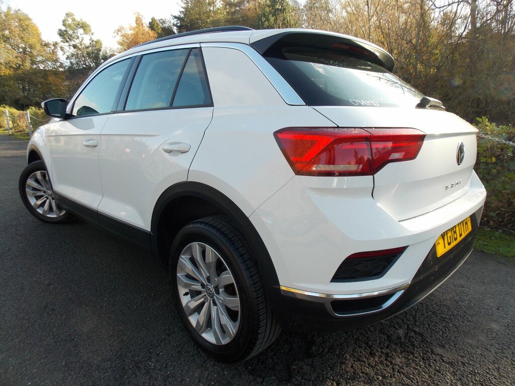 Volkswagen T-Roc 1.5 Tsi Evo Se YG18DYH White #3
