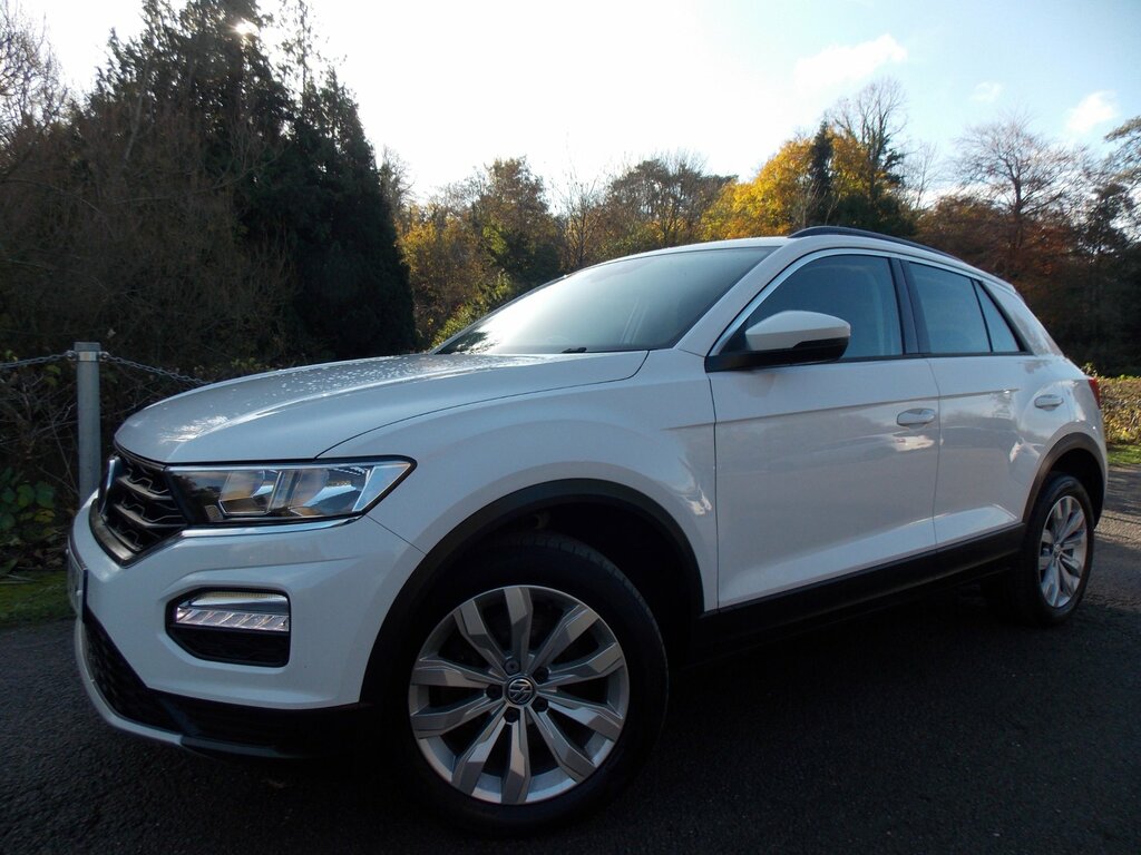 Volkswagen T-Roc 1.5 Tsi Evo Se YG18DYH White #2